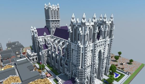 XVII Century Cathedral & City для Minecraft 1.8.9