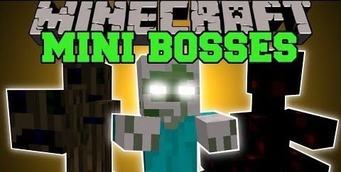 Mini-Bosses для Minecraft 1.8