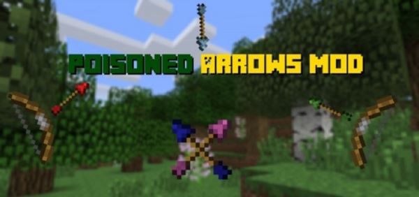 Poisoned Arrows для Minecraft 1.7.10
