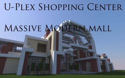 U-Plex Shopping Center для Minecraft 1.8