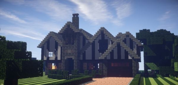 Tudor Mansion для Minecraft 1.8