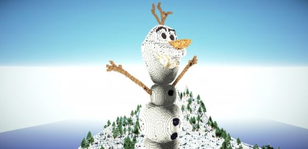 Disney Frozen: Olaf для Minecraft 1.8
