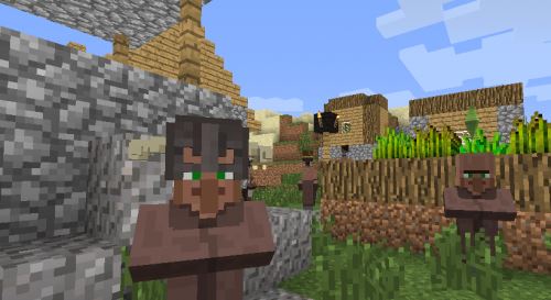 Деревня с маленьким сюрпризом для Minecraft 1.9.4