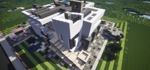 Phased - Modern house для Minecraft 1.8