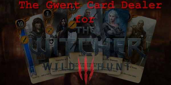 Торговец картами для Гвинта (The Gwent Card Dealer) для Ведьмак 3