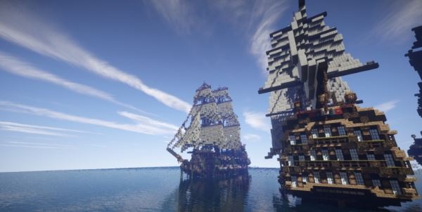 Pirate of the Caribbeans battle для Minecraft 1.8