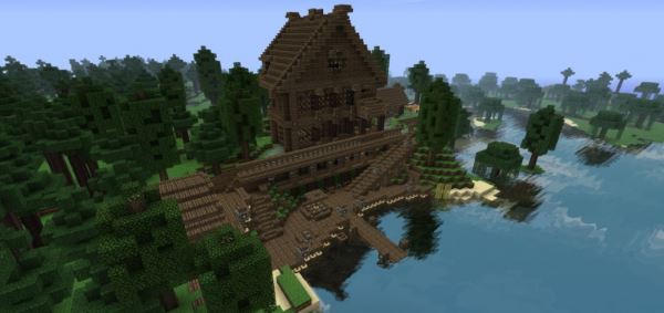 Huge Mansion для Minecraft 1.8
