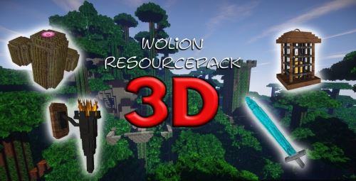 Wolion 3D для Minecraft 1.8.9