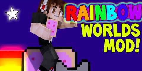 The Rainbow World для Minecraft 1.7.10