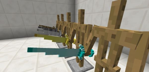 3D Sword Packs для Minecraft 1.8.9