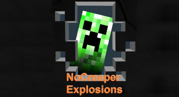 NoCreeperExplosions для Minecraft 1.8