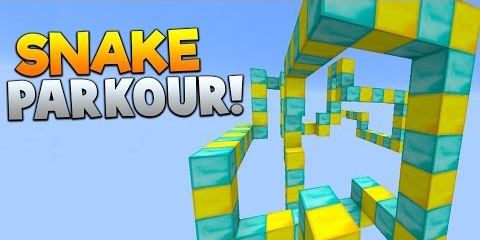 Snake Parkour для Minecraft 1.10