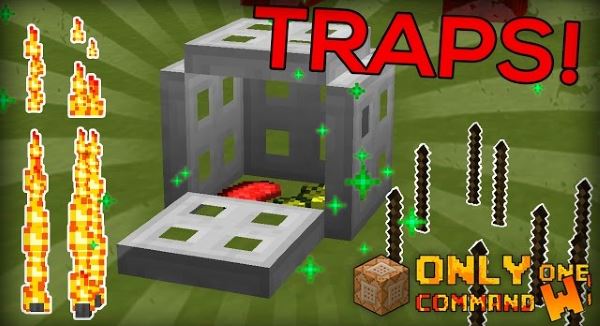 Traps Command Block by Cimap для Minecraft 1.10