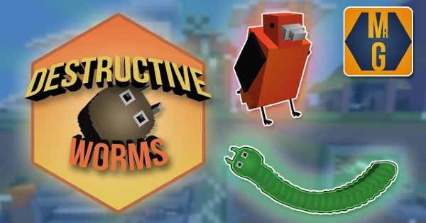 Destructive Worms для Minecraft 1.10