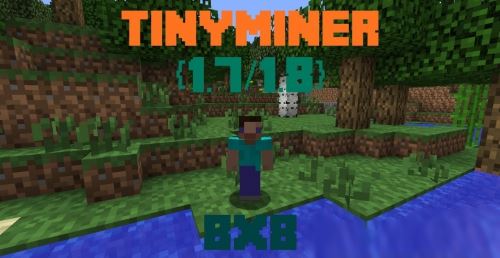 TinyMiner x8 для Minecraft 1.8.3