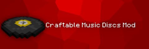 Craftable Music Discs для Minecraft 1.9.4