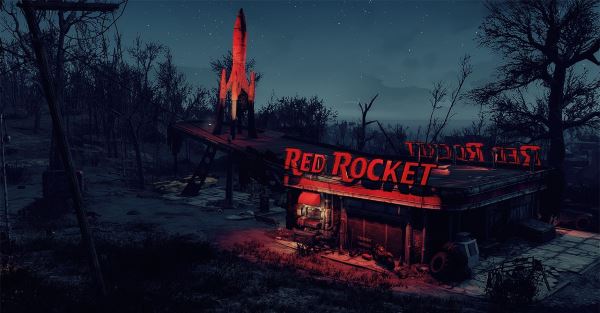Rockin' Red Rocket / Обновленная "Красная ракета" v 1.4 для Fallout 4