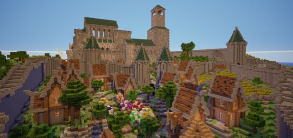 City of Bastion для Minecraft 1.10