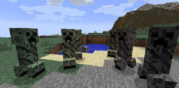 Chameleon Creepers для Minecraft 1.9.4