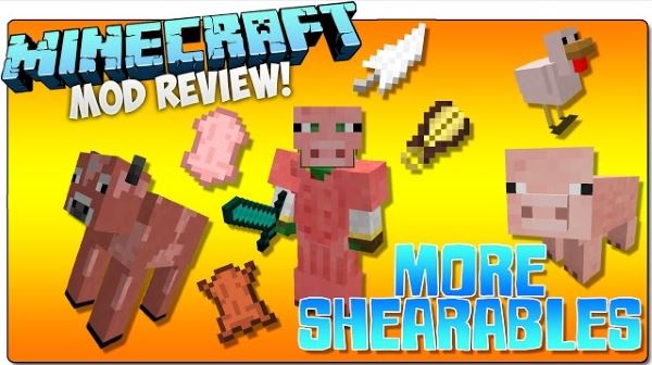 More Shearables для Minecraft 1.9.4