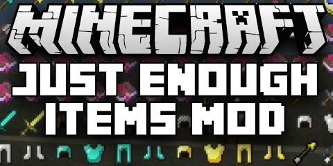 Just Enough Items (JEI) для Minecraft 1.10