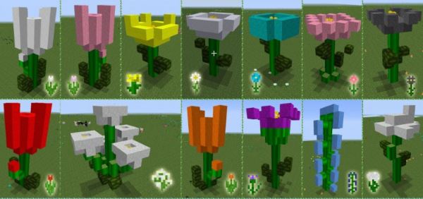 Flowercraft для Minecraft 1.9.4