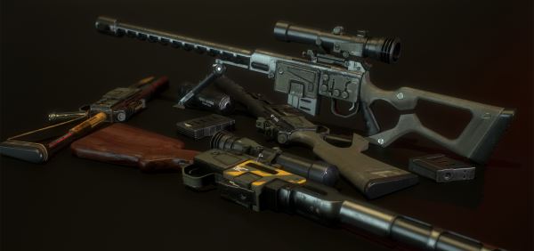 DKS-501 Sniper Rifle v 1.3 для Fallout 4