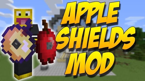 Apple Shields для Майнкрафт 1.10.2