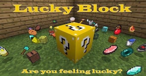 Lucky Block для Майнкрафт 1.10.2