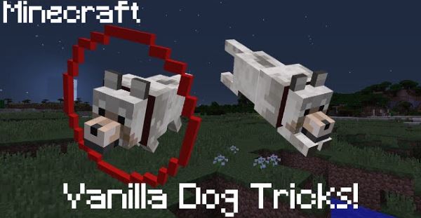Dog Tricks для Майнкрафт 1.10.2