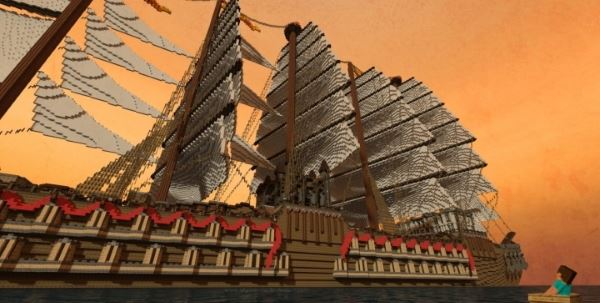 Giant Ship для Майнкрафт 1.10.2