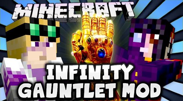 Infinity Gauntlet для Майнкрафт 1.8