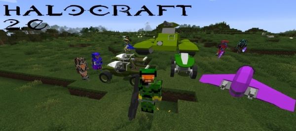 HaloCraft 2.0 для Майнкрафт 1.10.2