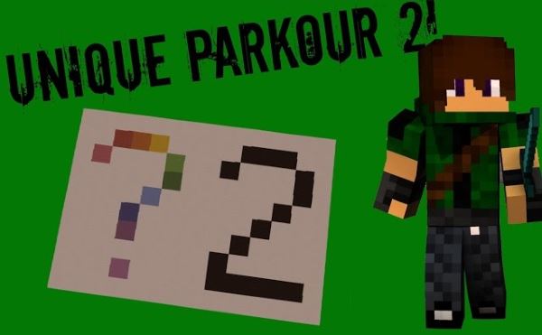 Unique Parkour 2 для Майнкрафт 1.10.2