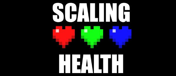Scaling Health для Майнкрафт 1.10.2