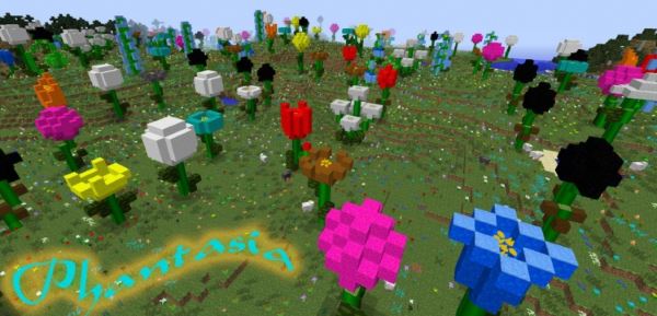 Flowercraft для Майнкрафт 1.10.2