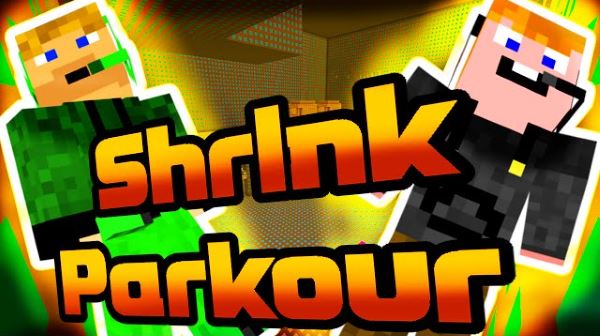 Shrink Parkour для Майнкрафт 1.10.2