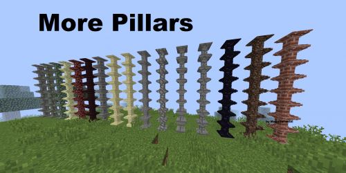 More Pillars для Майнкрафт 1.8