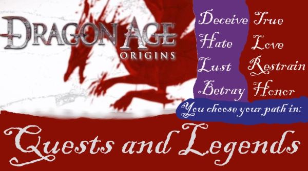 Quests and Legends v 1.6 для Dragon Age: Origins