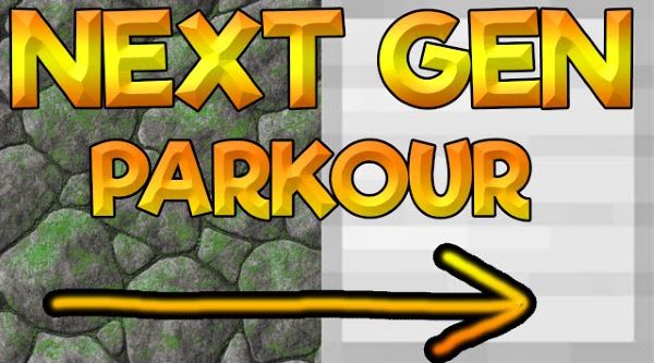 Parkour Next Generation для Майнкрафт 1.10.2