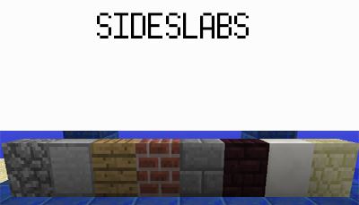 Side Slabs для Майнкрафт 1.10.2