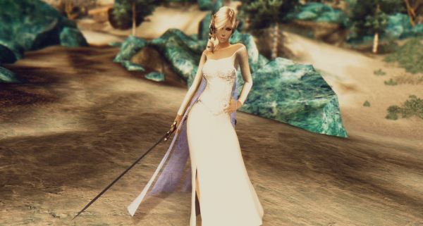 Платья Эльзы - Frozen Elsa Dress v 2.0 для TES IV: Oblivion