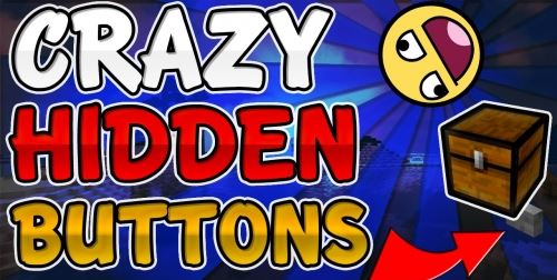 Crazy Hidden Buttons для Майнкрафт 1.10.2