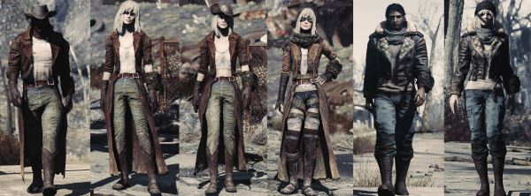 Мода Пустоши - Wasteland fashion для Fallout 4