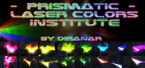 Prismatic - Laser Colors / Новые цвета лазера для Fallout 4
