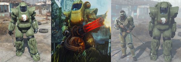Спартанская Силовая Броня - Tumbajamba's Spartan Battle Suit для Fallout 4