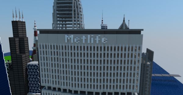 Metlife Tower для Майнкрафт 1.10.2