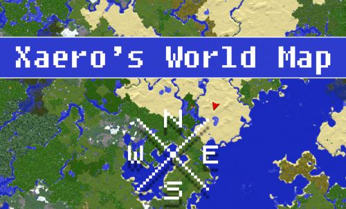 Xaero's World Map для Майнкрафт 1.10.2