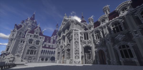 The Moszna Castle для Майнкрафт 1.10.2
