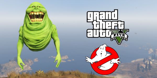 Slimer from Ghostbusters [Add-On Ped] для GTA 5